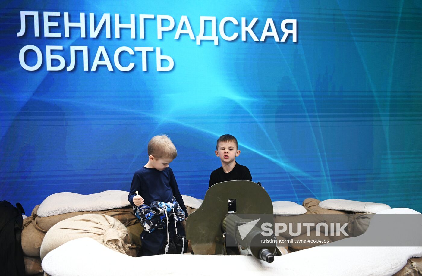 RUSSIA EXPO. Opening heroic week at St. Petersburg stand