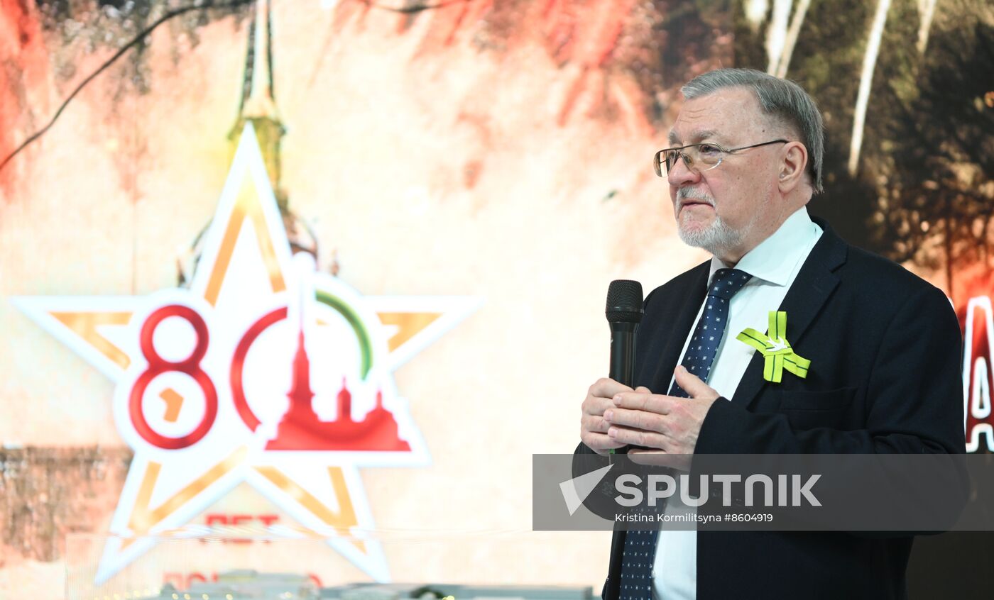 RUSSIA EXPO. Opening heroic week at St. Petersburg stand