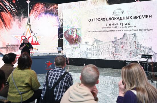 RUSSIA EXPO. Opening heroic week at St. Petersburg stand