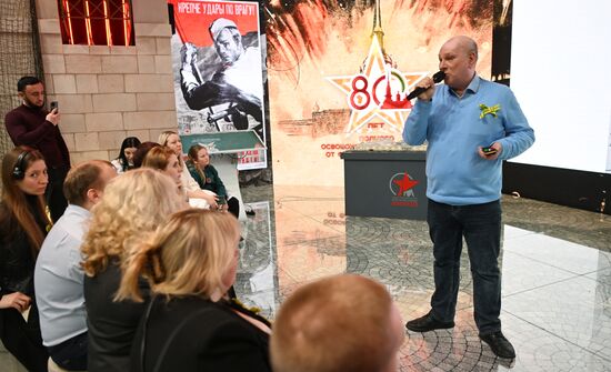 RUSSIA EXPO. Opening heroic week at St. Petersburg stand