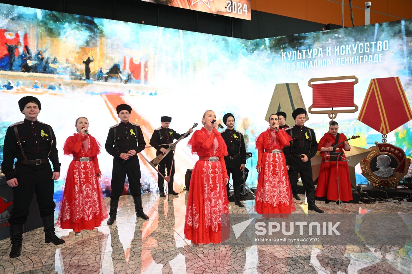 RUSSIA EXPO. Opening heroic week at St. Petersburg stand