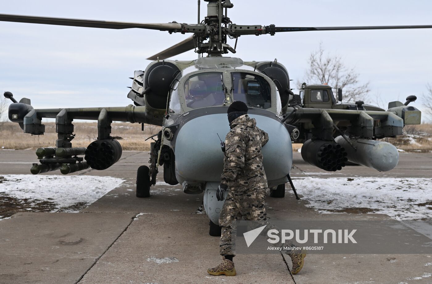 Russia Ukraine Military Operation Helicopters