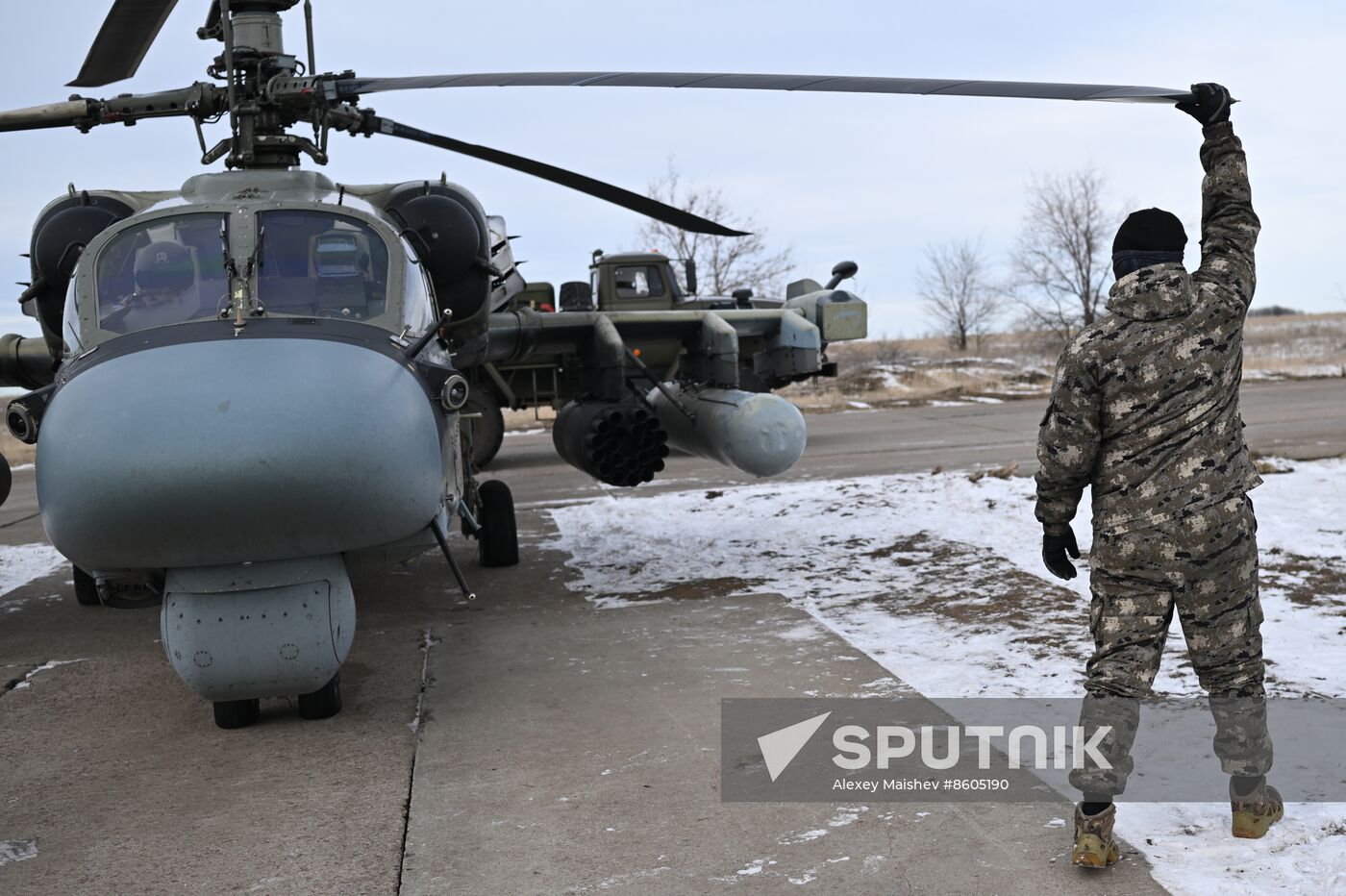 Russia Ukraine Military Operation Helicopters