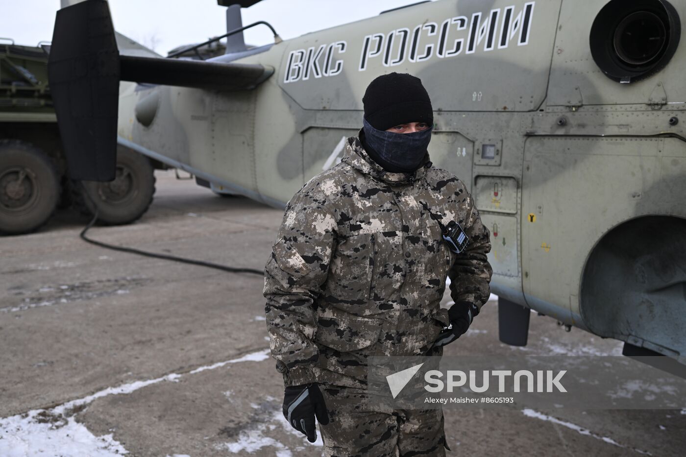 Russia Ukraine Military Operation Helicopters