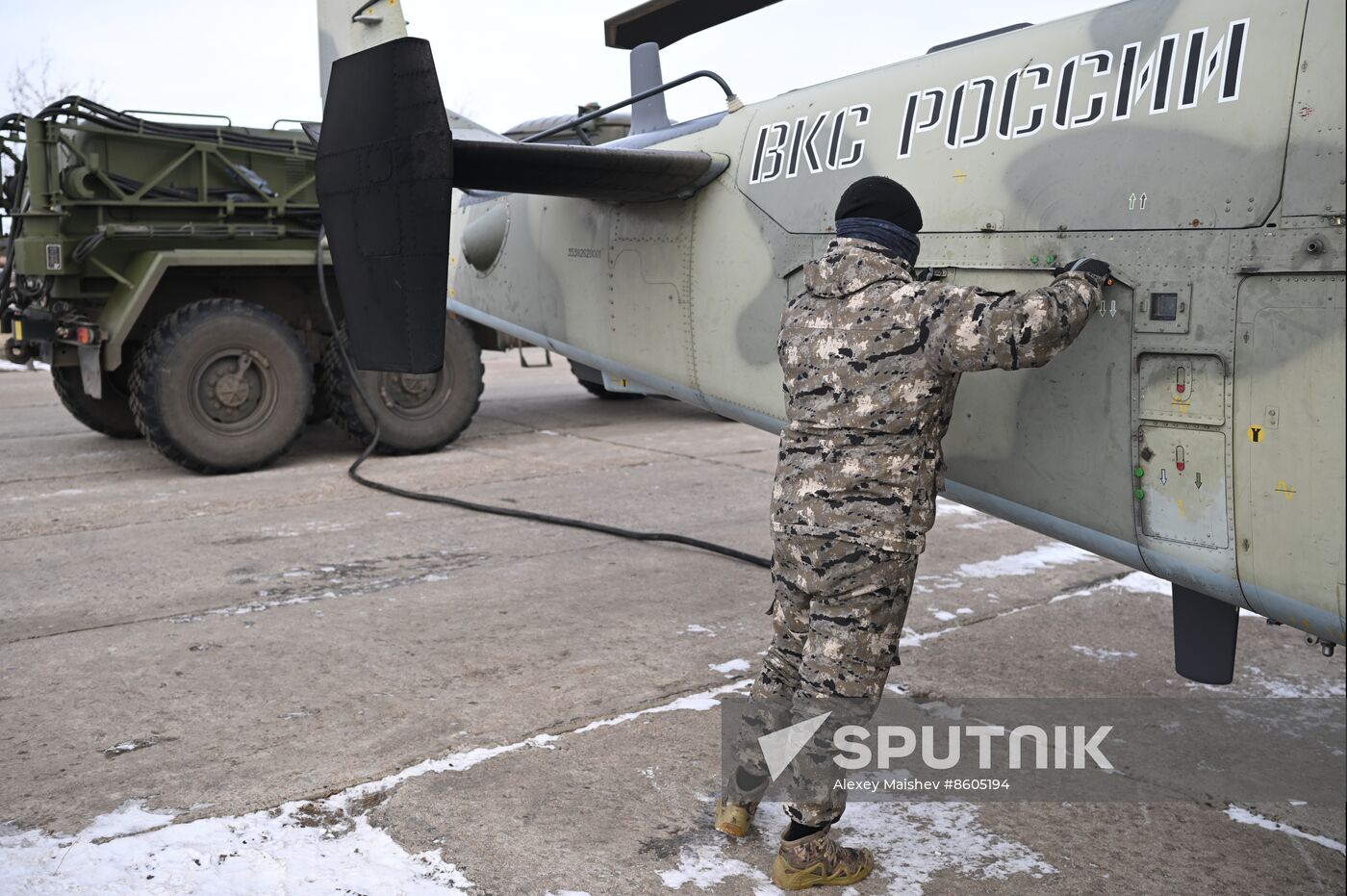 Russia Ukraine Military Operation Helicopters