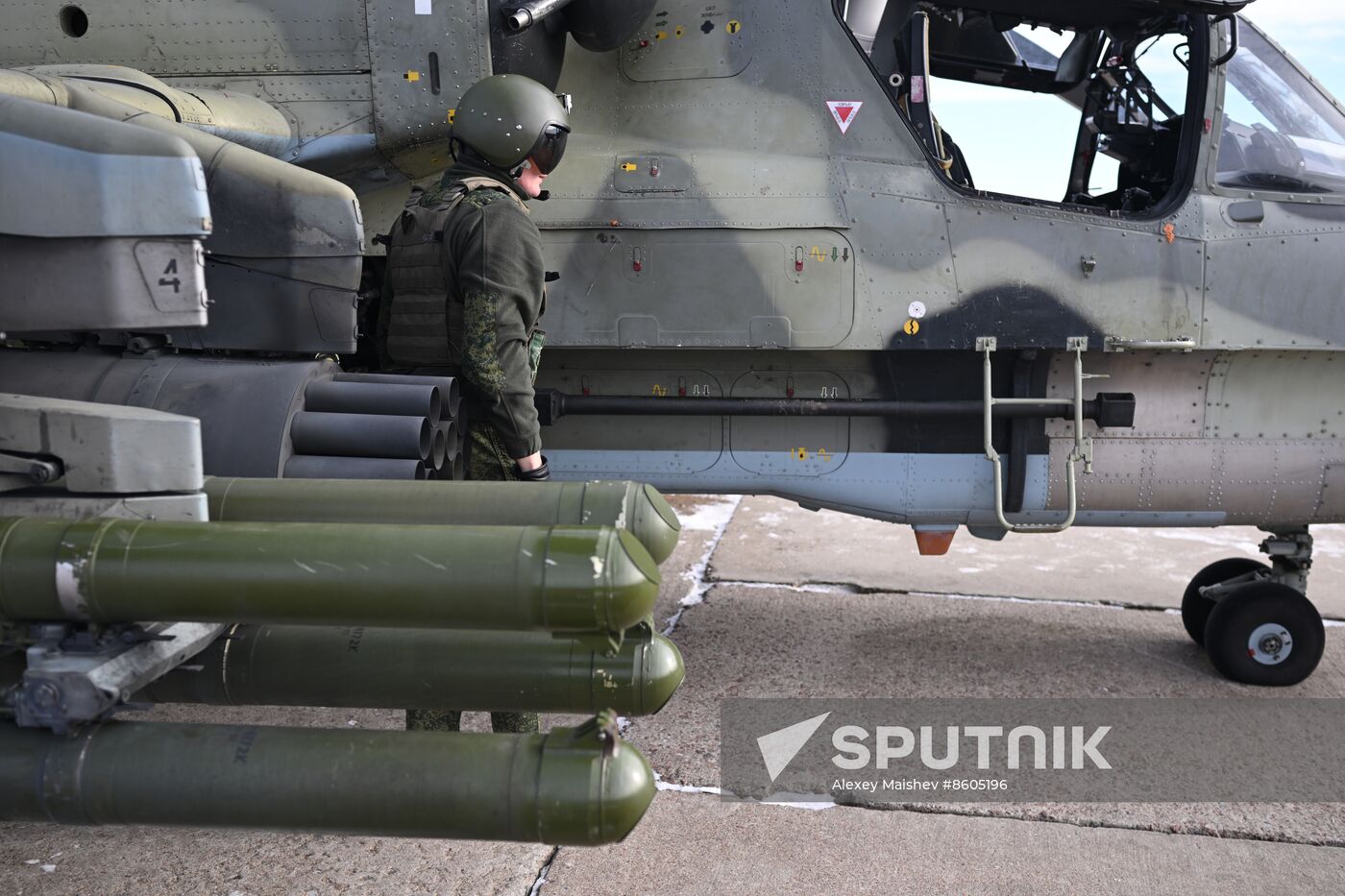 Russia Ukraine Military Operation Helicopters