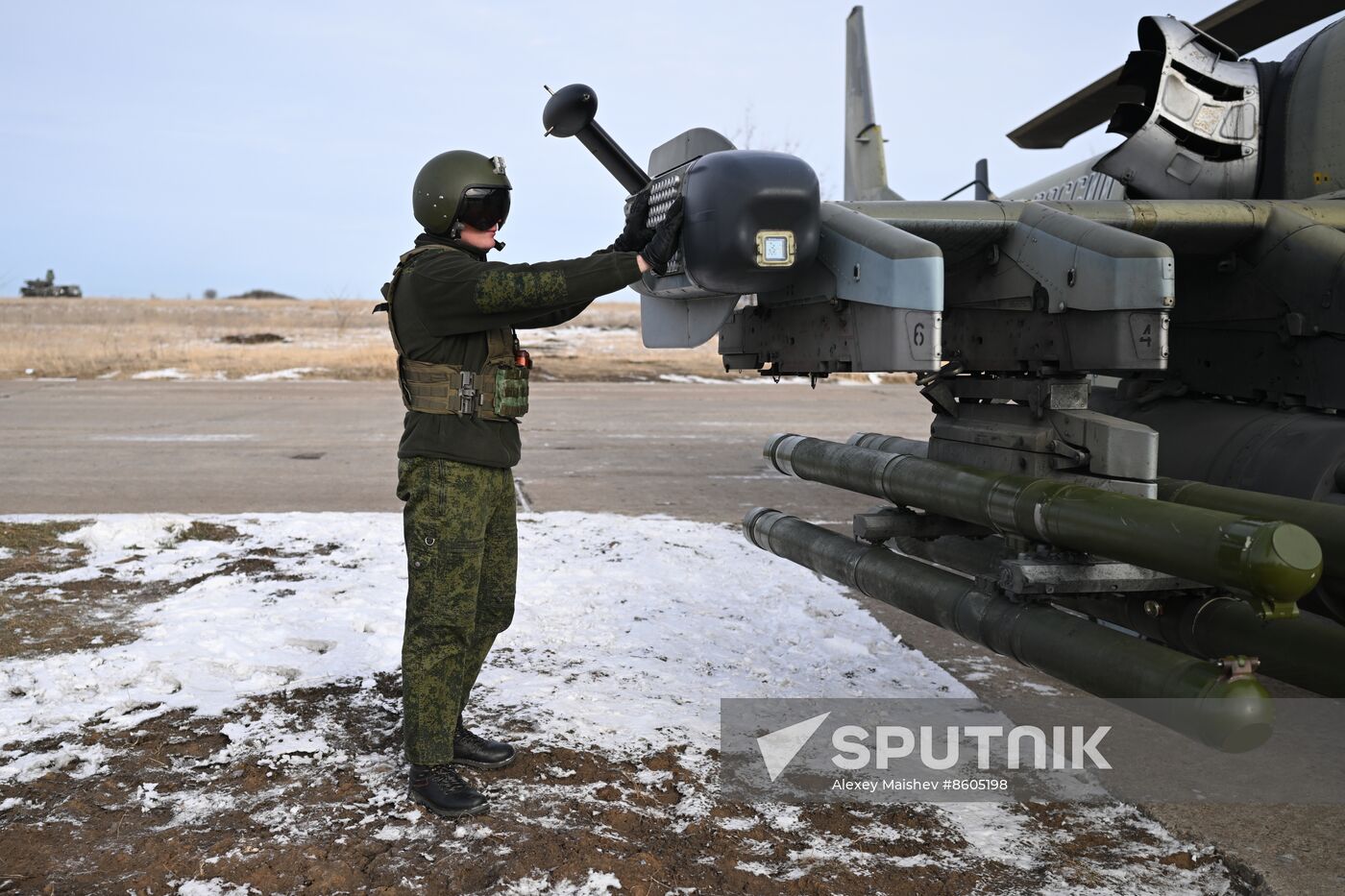 Russia Ukraine Military Operation Helicopters