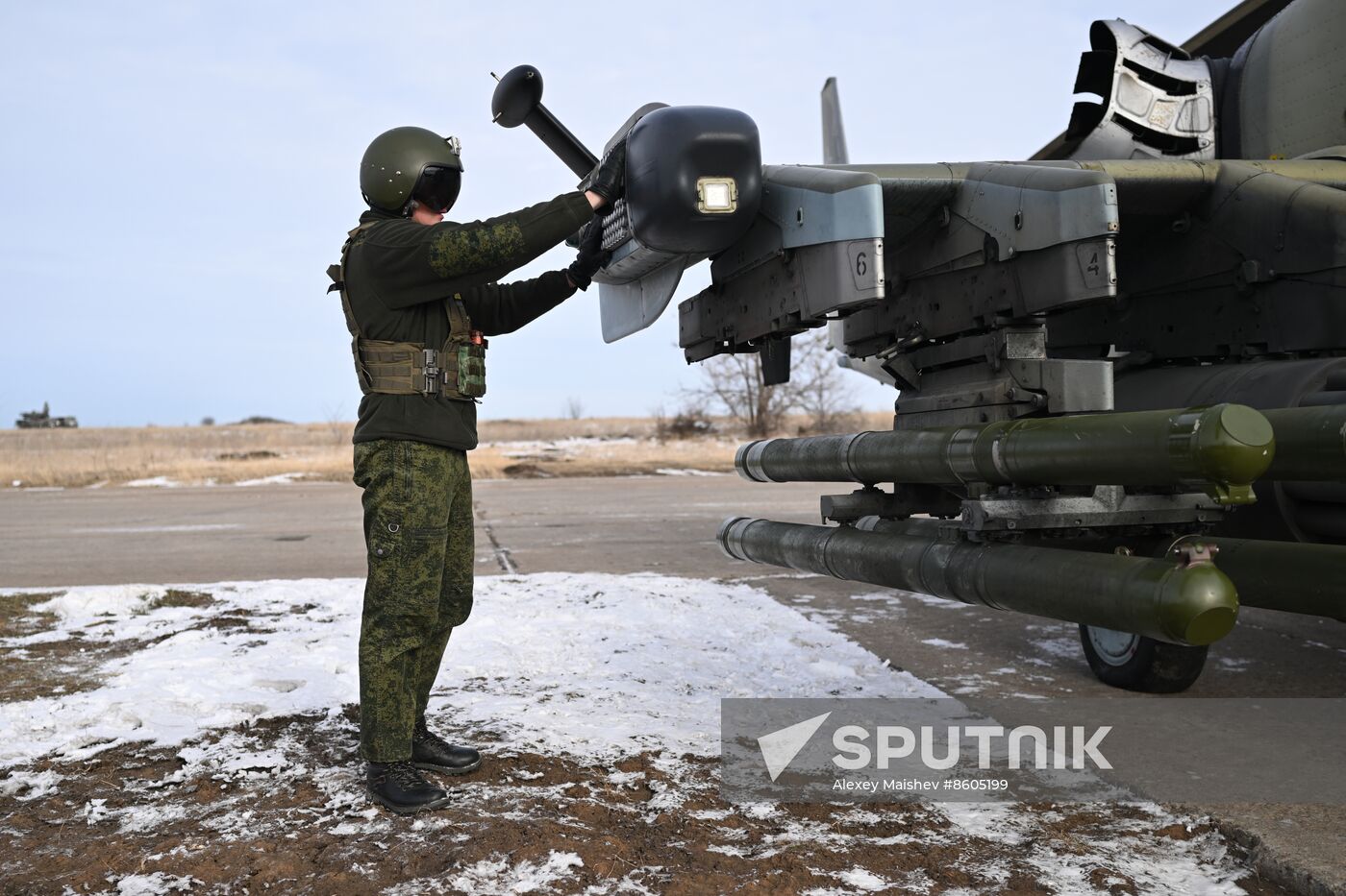 Russia Ukraine Military Operation Helicopters