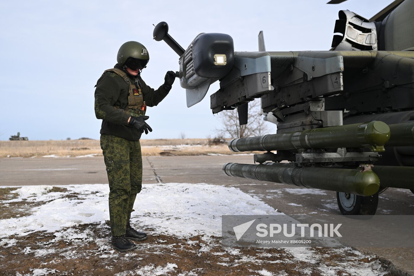 Russia Ukraine Military Operation Helicopters