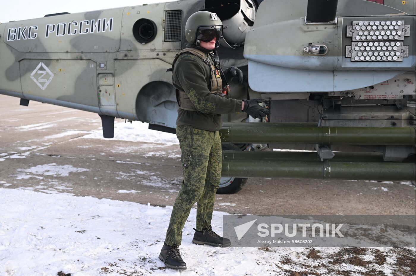 Russia Ukraine Military Operation Helicopters