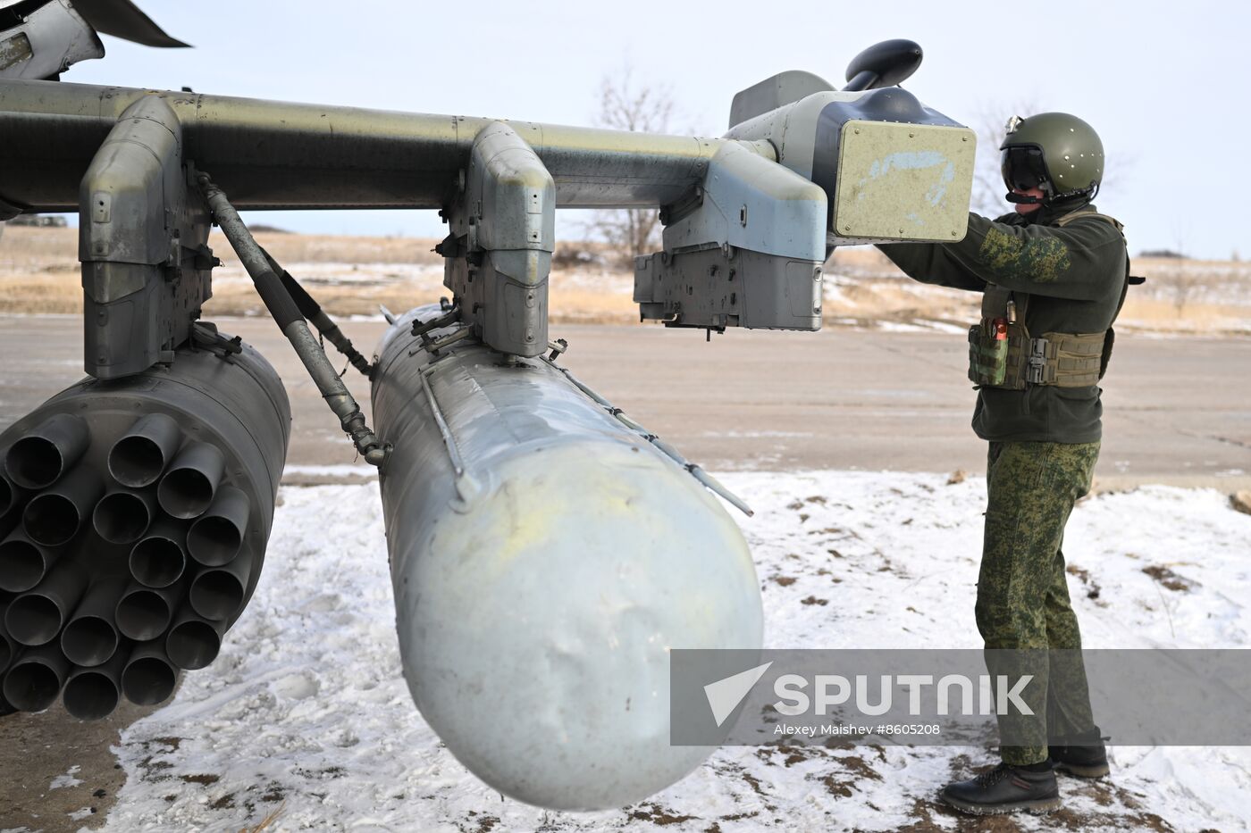 Russia Ukraine Military Operation Helicopters
