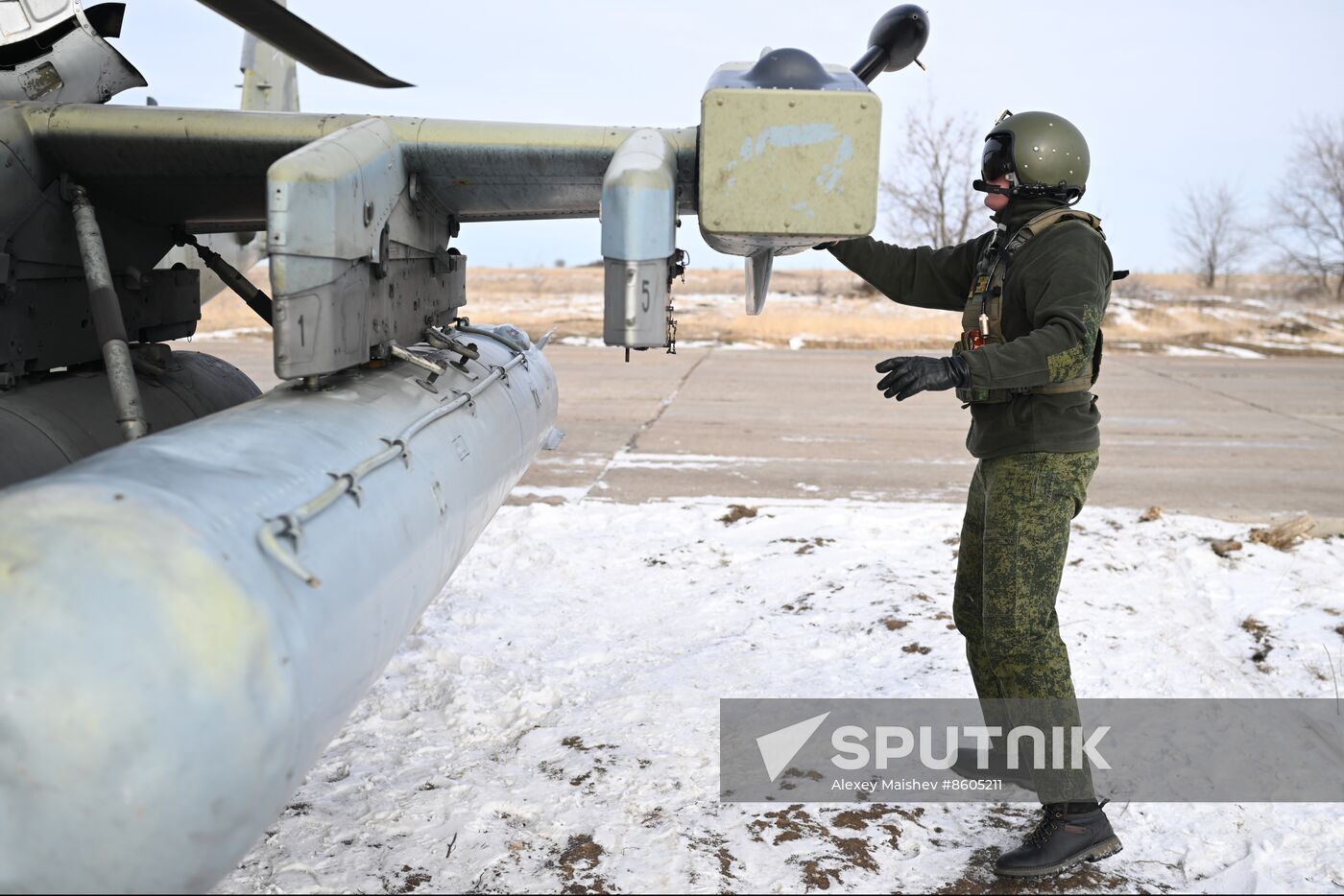 Russia Ukraine Military Operation Helicopters