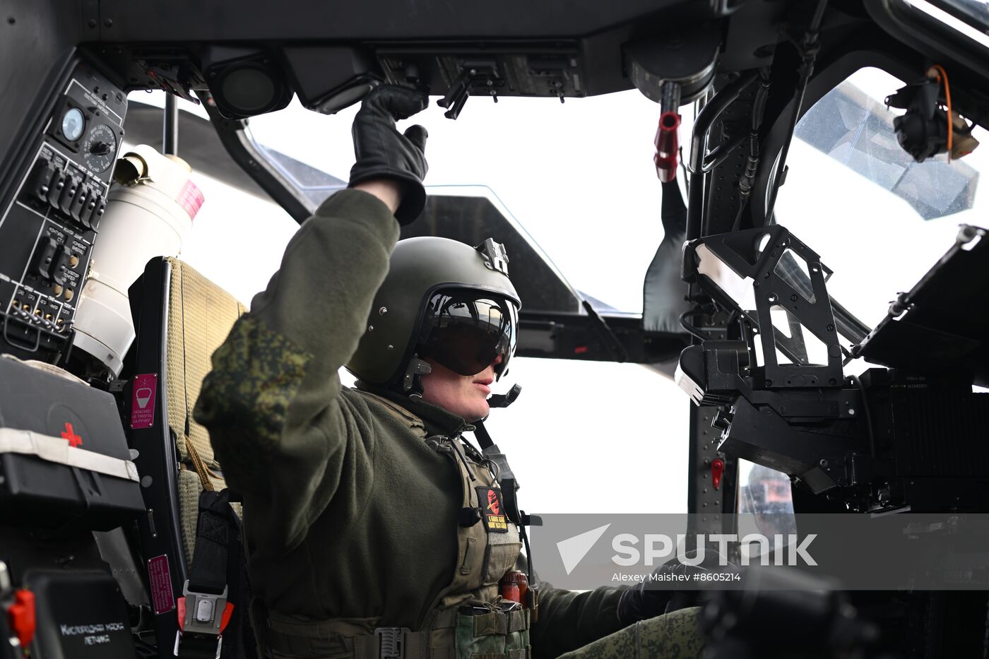 Russia Ukraine Military Operation Helicopters