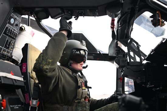Russia Ukraine Military Operation Helicopters
