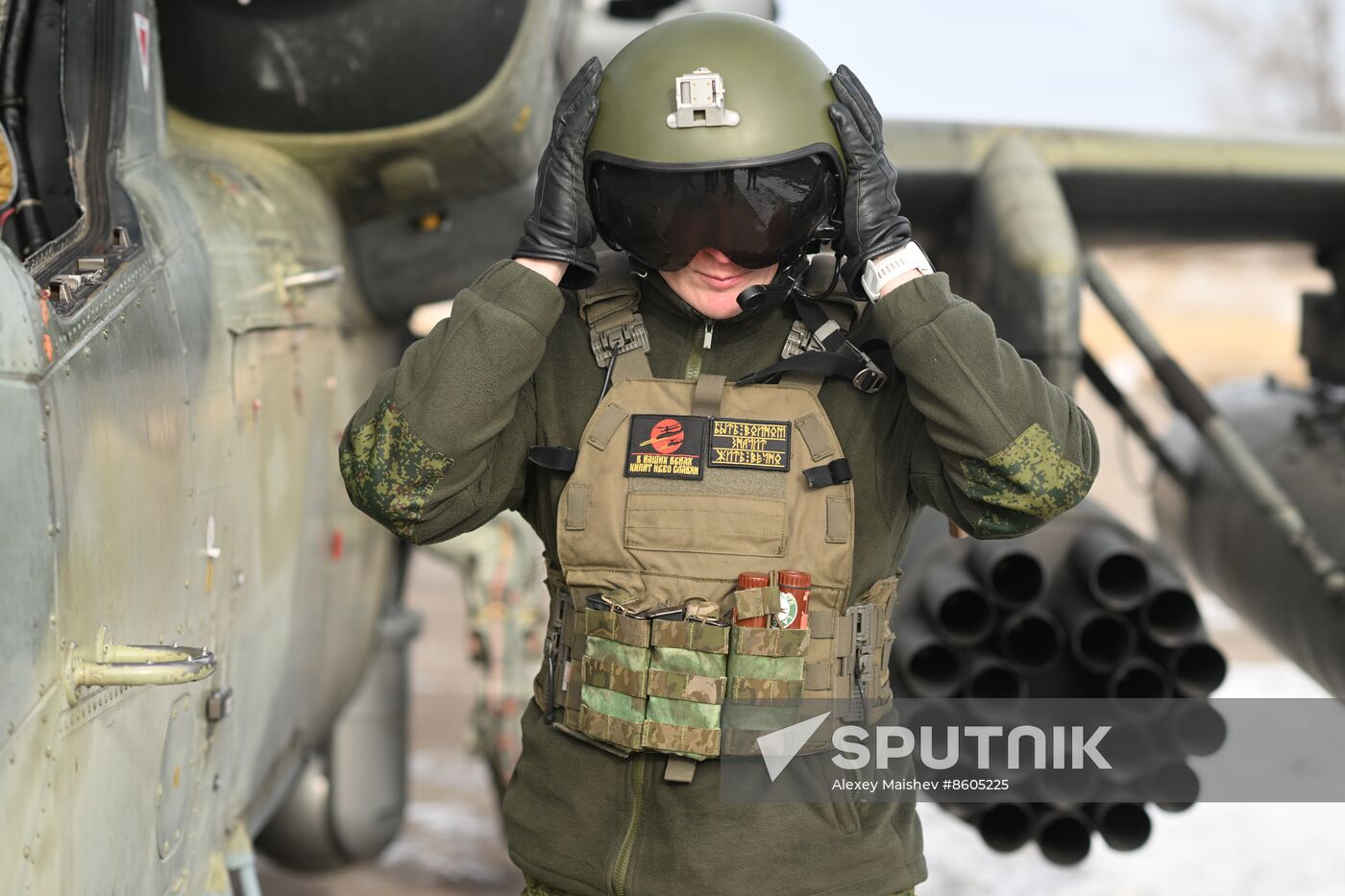 Russia Ukraine Military Operation Helicopters