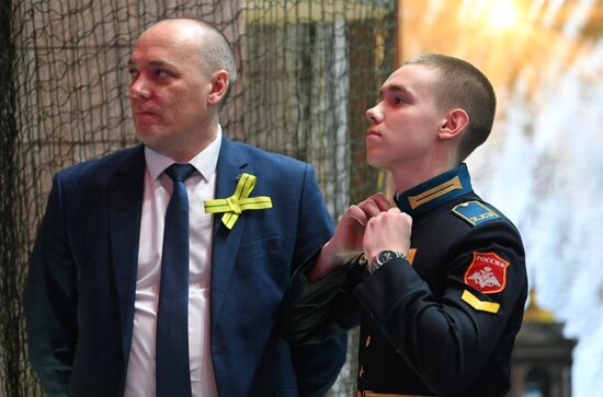 RUSSIA EXPO. Opening heroic week at St. Petersburg stand