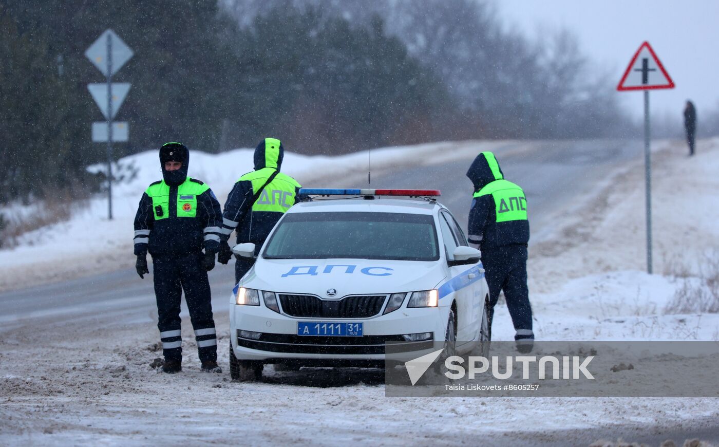 Russia Ukraine POWs Plane Crash