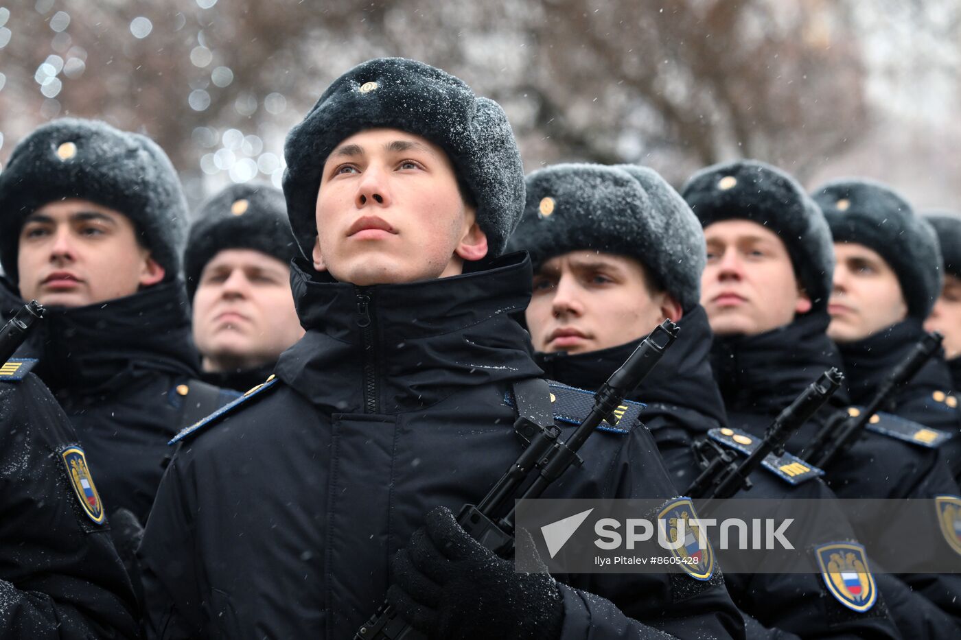 Russia Presidential Regiment Oath Taking