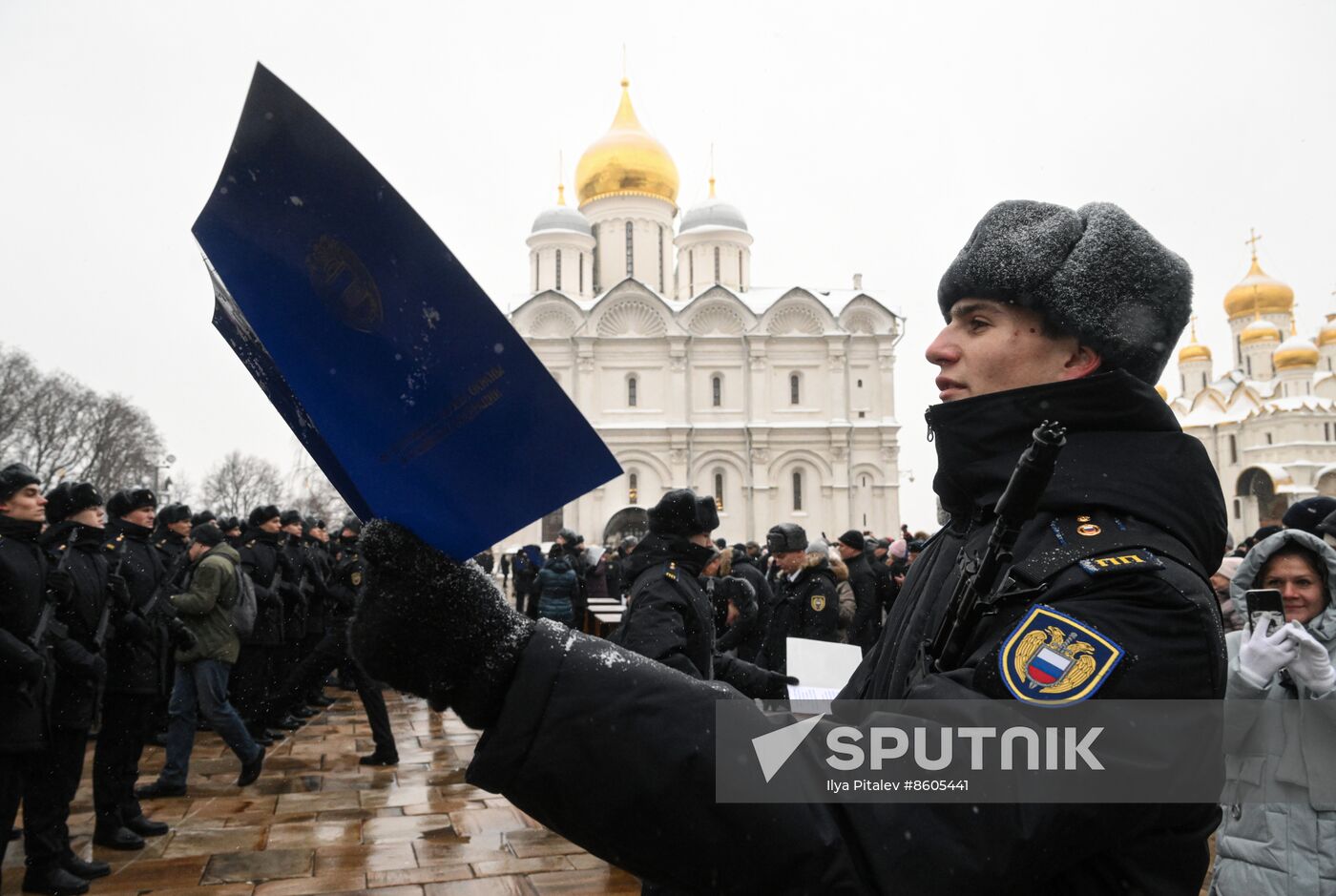 Russia Presidential Regiment Oath Taking