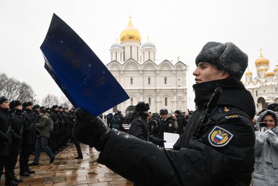 Russia Presidential Regiment Oath Taking