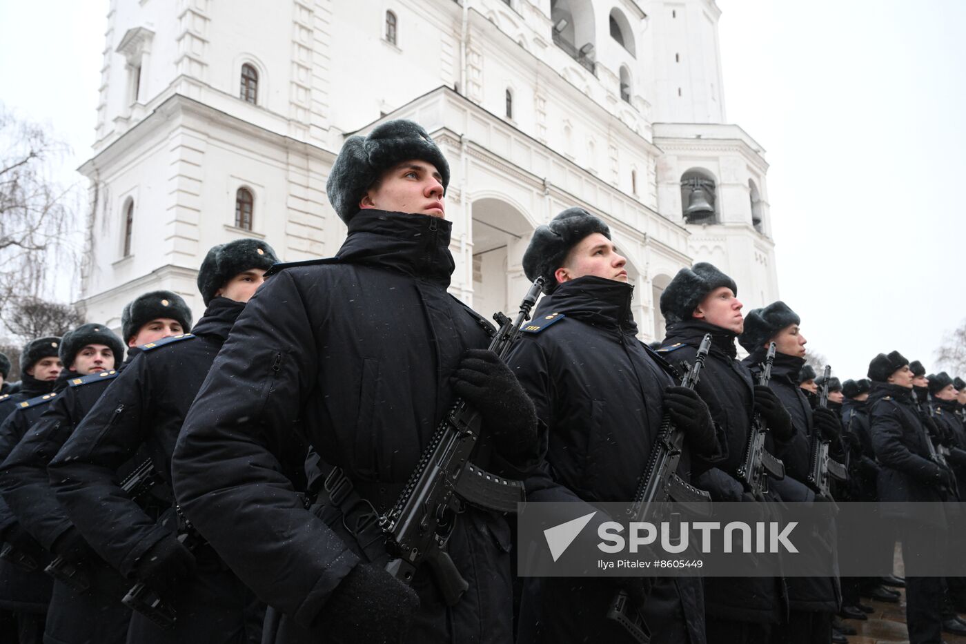 Russia Presidential Regiment Oath Taking