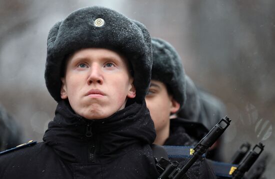 Russia Presidential Regiment Oath Taking