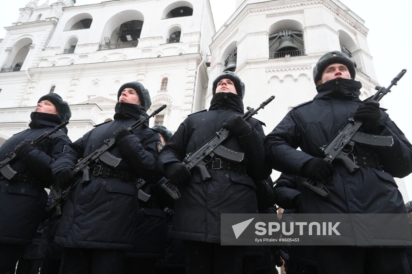 Russia Presidential Regiment Oath Taking