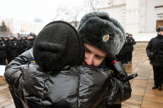 Russia Presidential Regiment Oath Taking