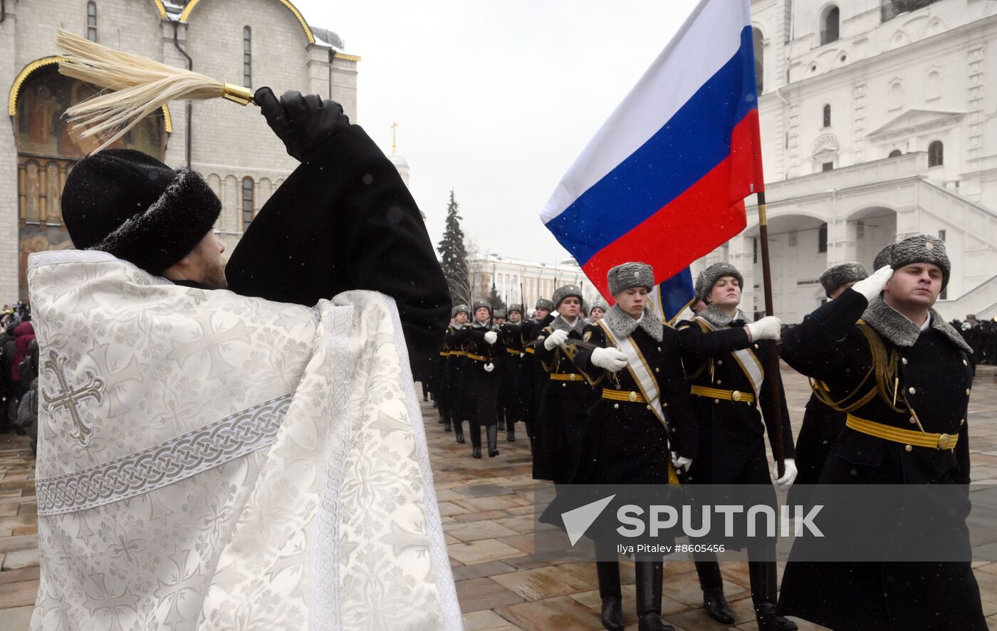 Russia Presidential Regiment Oath Taking