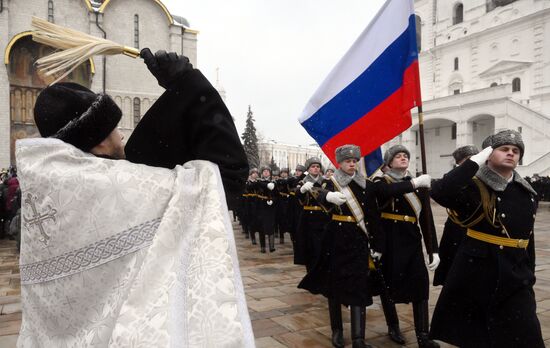 Russia Presidential Regiment Oath Taking