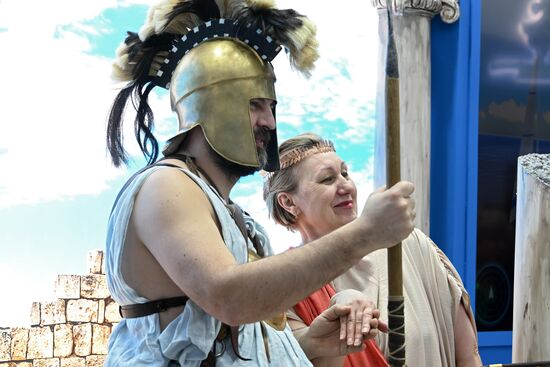 The International RUSSIA EXPO Forum and Exhibition. The stand of Sevastopol. Pavilion 75. Location: Russia, Moscow. Author: Maksim Blinov/Sputnik. RUSSIA EXPO