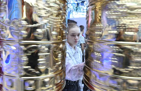 International RUSSIA EXPO forum and exhibition. Pavilion No. 75. Location: Russia, Moscow. Author: Stanislav Krasilnikov/Sputnik. RUSSIA EXPO