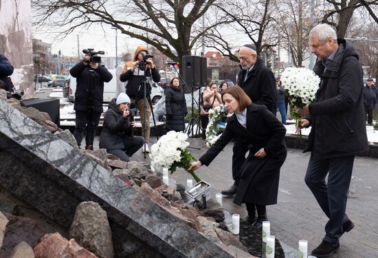 Moldova Holocaust Memorial Rally