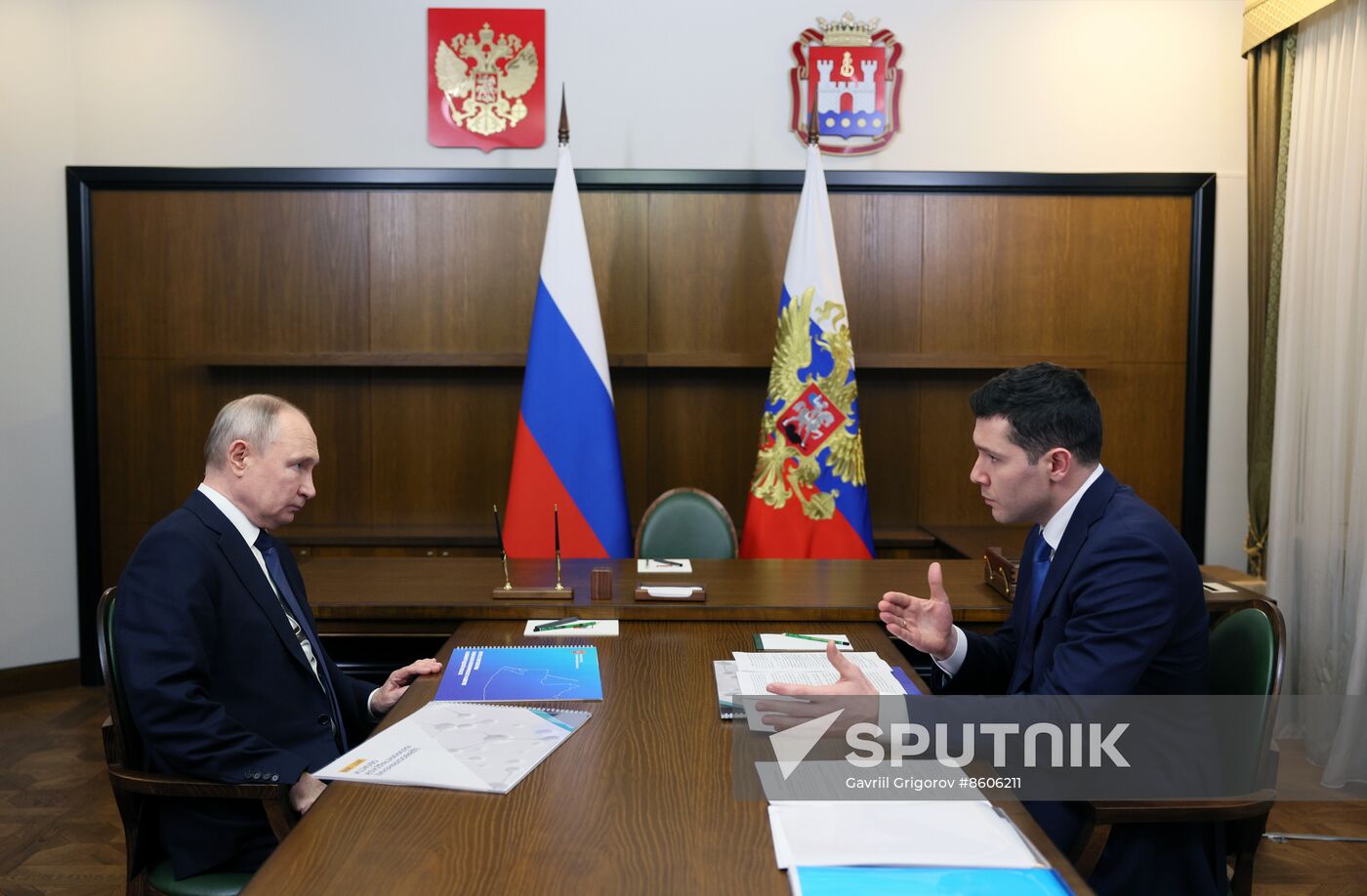 Russia Putin Northwestern Federal District