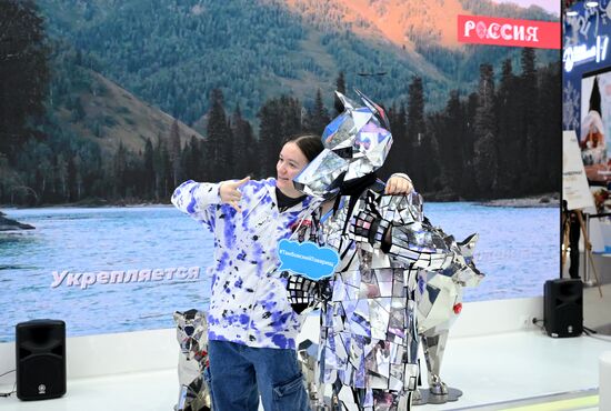 The International RUSSIA EXPO Forum and Exhibition. The Tambov Region stand at pavilion No.75. Location: Russia, Moscow. Author: Maksim Blinov/Sputnik. RUSSIA EXPO