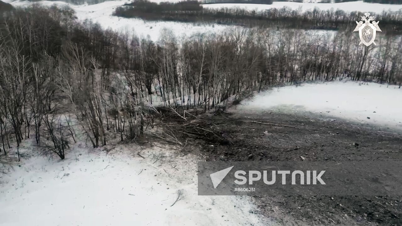 Russia Ukraine POWs Plane Crash