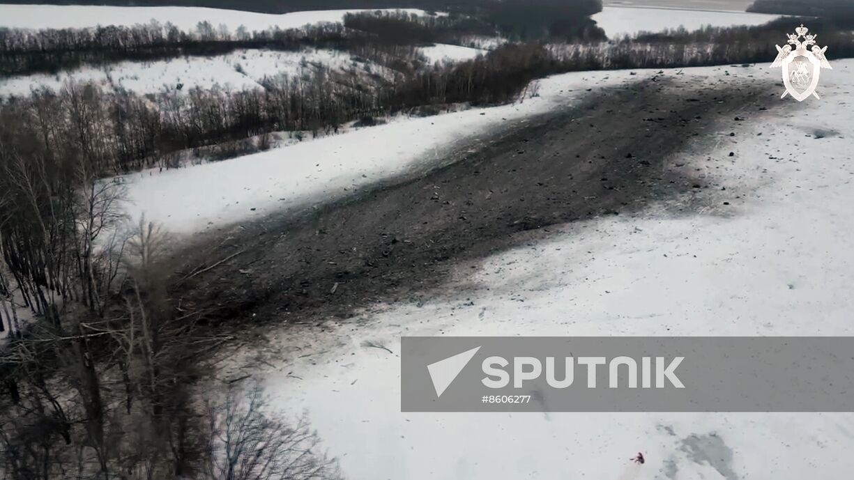 Russia Ukraine POWs Plane Crash