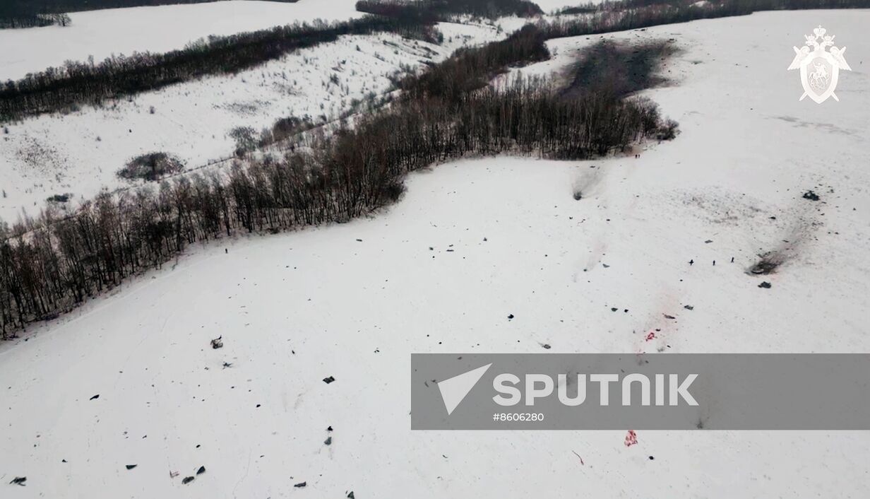 Russia Ukraine POWs Plane Crash