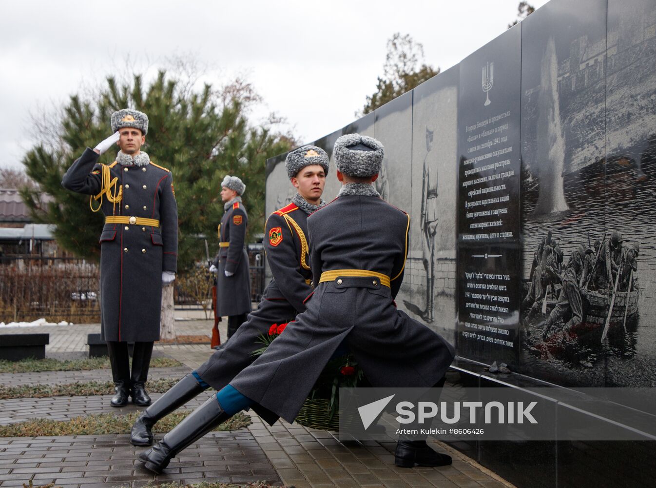 Moldova Transnistria Holocaust Memorial Rally