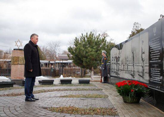 Moldova Transnistria Holocaust Memorial Rally