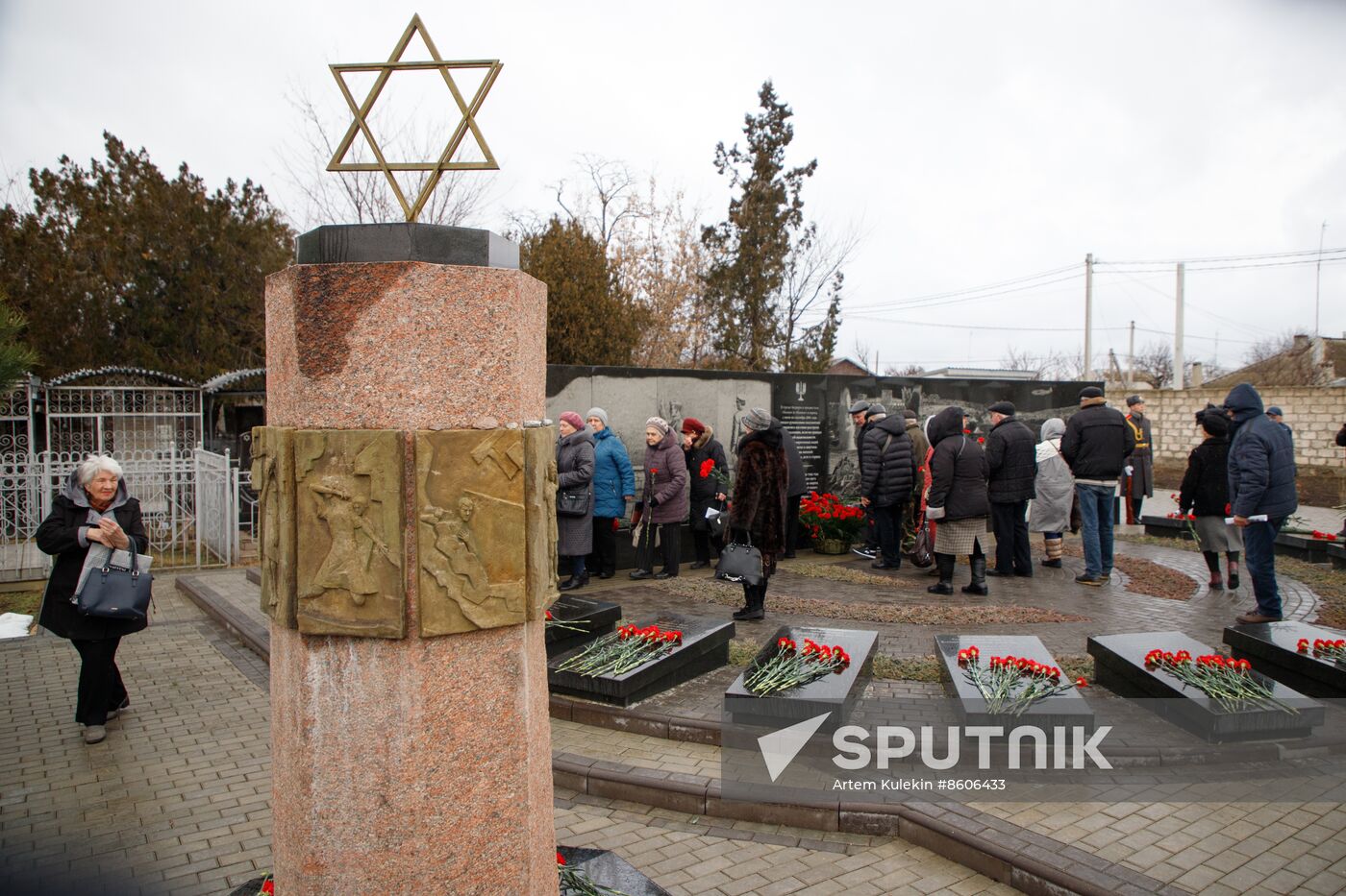 Moldova Transnistria Holocaust Memorial Rally