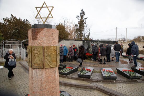 Moldova Transnistria Holocaust Memorial Rally