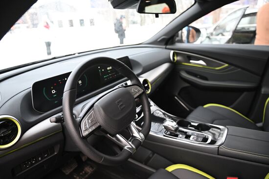 RUSSIA EXPO. Presentation of eco-friendly cars by Evolute