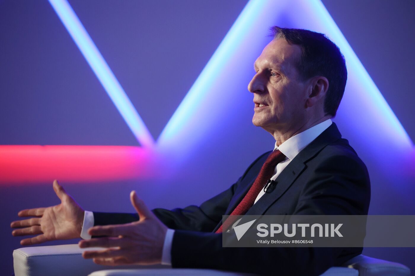Russia Naryshkin Interview