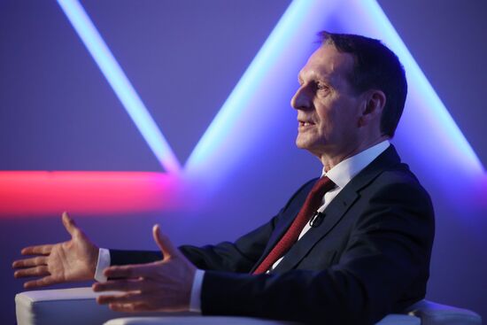 Russia Naryshkin Interview