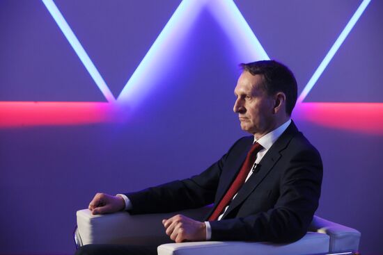 Russia Naryshkin Interview