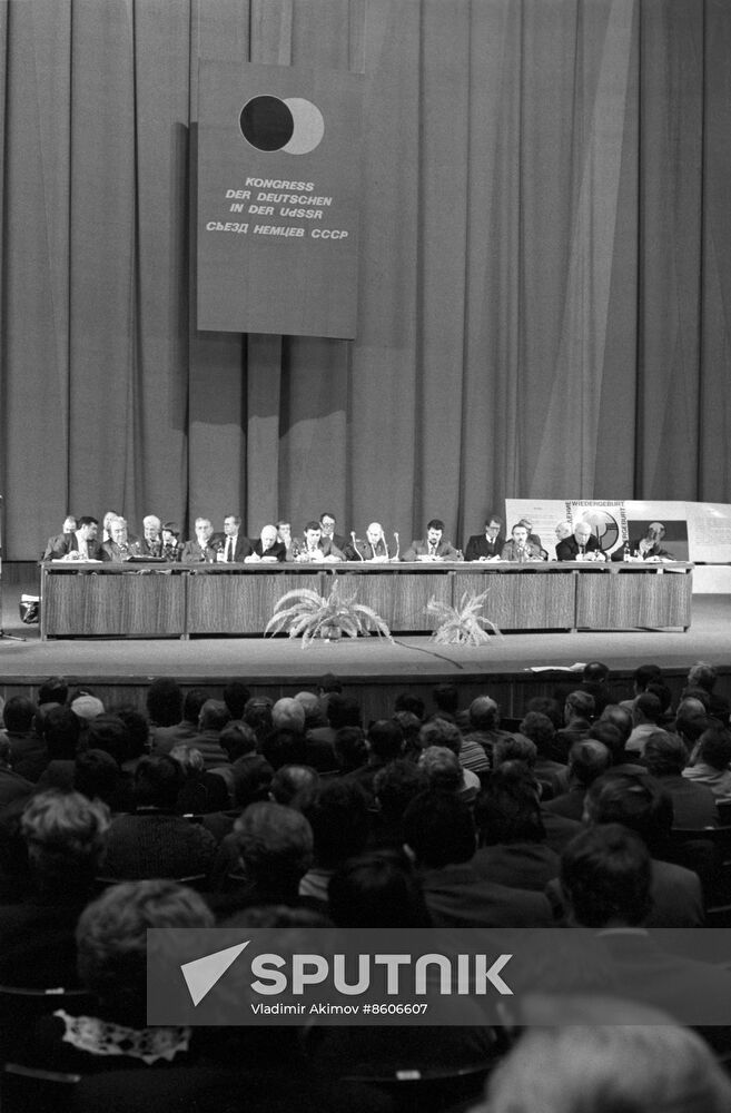 1st Congress of USSR Germans