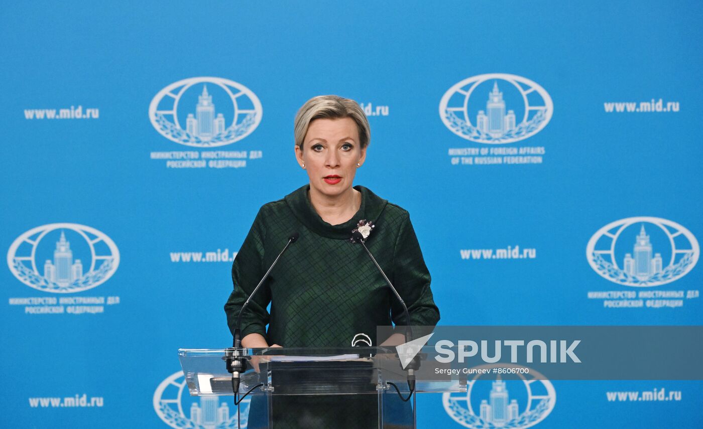 Russia Zakharova Briefing