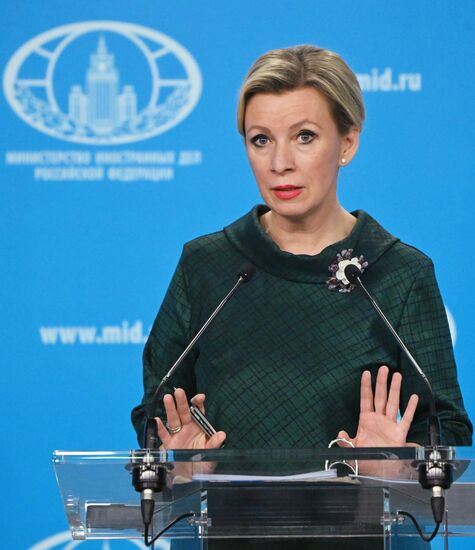 Russia Zakharova Briefing