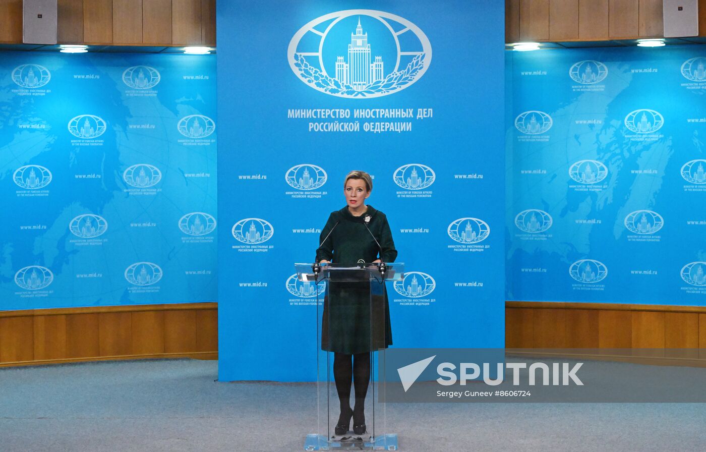 Russia Zakharova Briefing